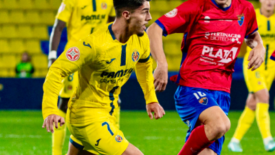 Lance del partido. Foto: CD Teruel