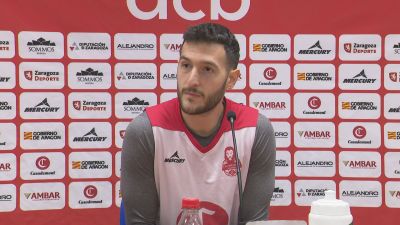 Marco Spissu en rueda de prensa.