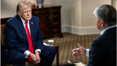 Donald Trump en su entrevista en Fox News. / Efe-@WhiteHouse