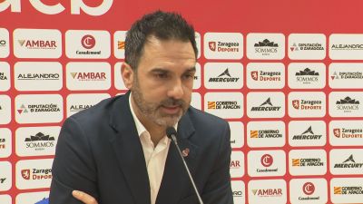 Ramírez, durante su comparecencia tras el partido