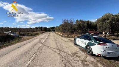 El accidente ha ocurrido en el término municipal de Ainzón (Zaragoza). / Guardia Civil