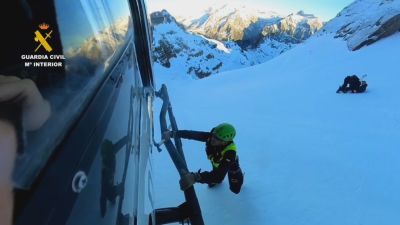 En el operativo de rescate han participado agentes del GREIM de Boltaña (Huesca). / Guardia Civil
