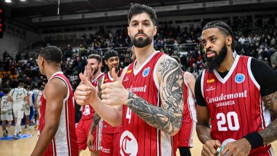 Imagen de un encuentro del Casademont Zaragoza en la FIBA Europe Cup.