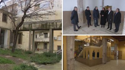 El antiguo colegio Concepción Arenal acogerá el museo de la Semana Santa de Zaragoza. / Aragón TV