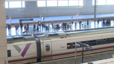 Estación Delicias de Zaragoza. / Aragón TV