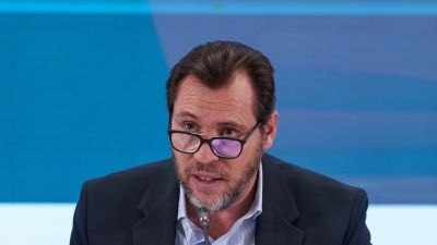 El ministro Óscar Puente durante la rueda de prensa. / Europa Press. Matias Chiofalo