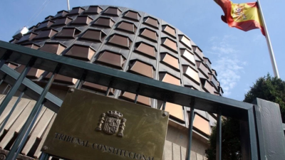 Fachada Tribunal Constitucional./ Europa Press