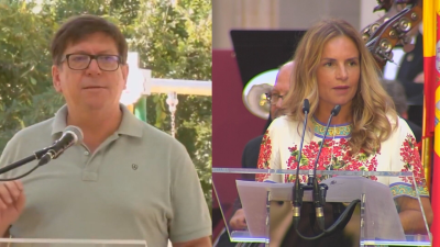 Francisco Salazar y Susana Sumelzo. / Aragón TV