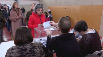 El escrutinio está al 98,77 % todavía. / Aragón TV