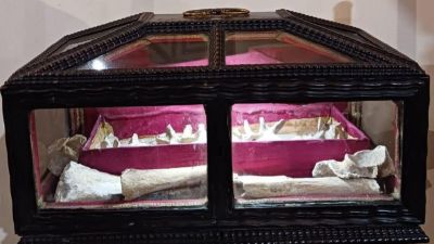 La Colegiata del Santo Sepulcro de Calatayud conserva las reliquias de San Valentín desde el siglo XVII. | Ayuntamiento de Calatayud