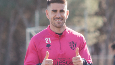 Dani Ojeda durante un entrenamiento.