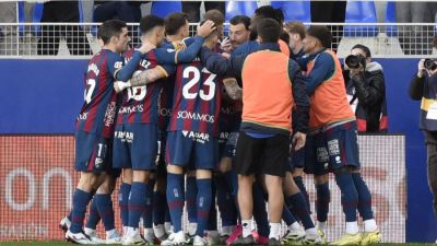 Celebración del 2-0. Foto: LaLiga