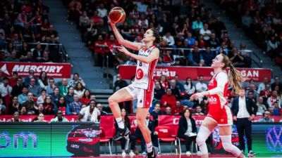 Vorackova, durante un partido