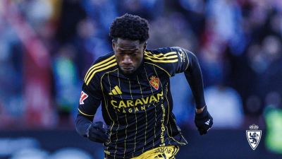 Saidu, en un partido de esta temporada.