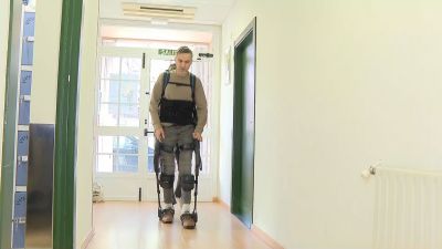 El exoesqueleto impacta en la calidad de vida de muchos pacientes / Aragón TV