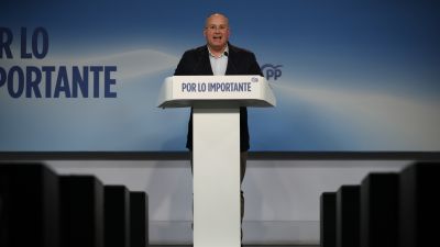Miguel Tellado, secretario general del PP. / Alejandro Martínez Vélez / Europa Press