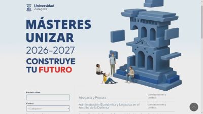 La oferta académica de másteres universitarios para el curso 2026-2027 se compone de 66 titulaciones. / Aragón TV