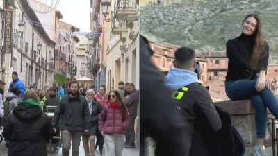 Los turistas disfrutan del puente de la Cincomarzada. / Aragón TV