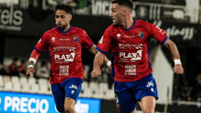 Un momento del partido en Cartagena