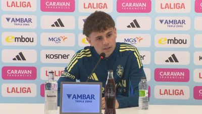 Hugo Pinilla en rueda de prensa.
