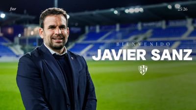 Imagen del nuevo director deportivo de la SD Huesca.