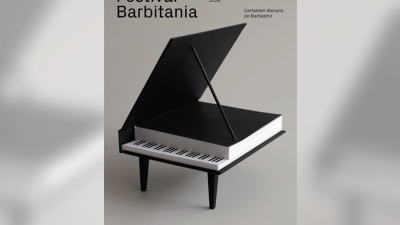 El cartel de la nueva edición de Barbitania es obra del diseñador Isidro Ferrer. | Ayuntamiento de Barbastro