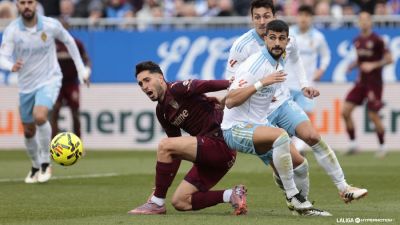 Imagen de archivo del partido de la primera vuelta entre el Real Zaragoza y el Leganés
