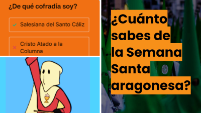Descubre con este test cuánto sabes sobre las cofradías presentes en Aragón. / Aragón Noticias