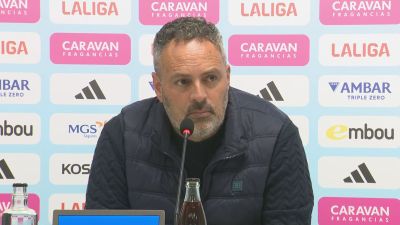 David Navarro en rueda de prensa.