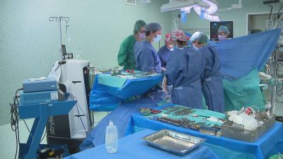 El Hospital San Jorge de Huesca realiza el primer trasplante en asistolia. / Aragón TV