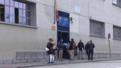 Oficina de extranjería en Aragón. / Aragón TV