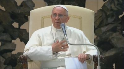 El papa Francisco, durante una de sus intervenciones públicas. / Reuters