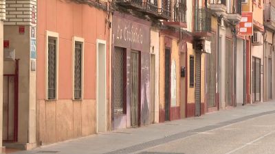 Calle Concepción Arenal de Zaragoza, donde se produjo el apuñalamiento de un hombre y donde otro fue detenido como presunto autor./ Aragón TV