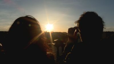 Semana de 'ensayo general' para el eclipse total del próximo agosto. / Aragón TV