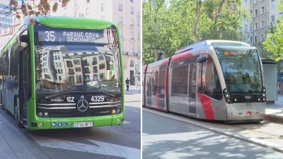 Zaragoza avanza en la movilidad sostenible. / Aragón TV