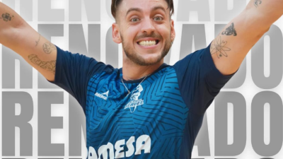 Fran Ruiz renueva con el Pamesa Teruel Voleibol.