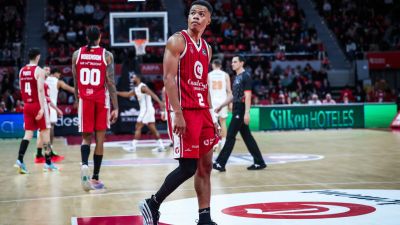 Trae Bell-Haynes jugando con Casademont. Foto: acb Photo / Esther Casas