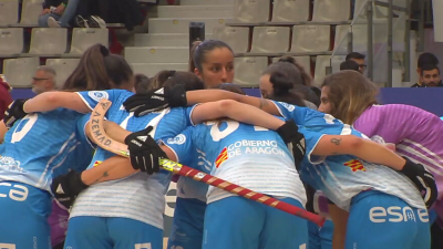 El Esneca Fraga, durante el choque ante el Cerdanyola