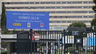 Fachada del Hospital Central de la Defensa Gómez Ulla/ Europa Press