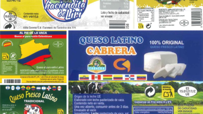 Los productos proceden de España de un total de cinco marcas. / Aragón TV