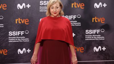 Carmen Machi en el Festival de San Sebastián en 2023. / Raúl Terrel. Europa Press