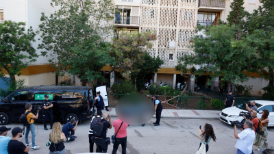 Edificio donde se ha producido un nuevo caso de violencia machista. / EFE. Jorge Zapata