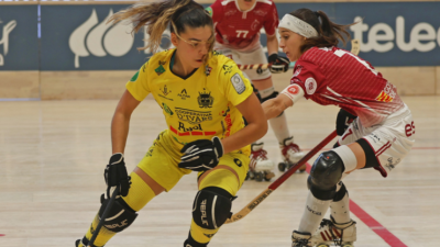 Imagen de uno de los duelos entre Vila-sana y Esneca Fraga esta temporada