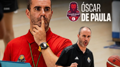 Óscar de Paula, nuevo entrenador del Casademont Zaragoza U22.