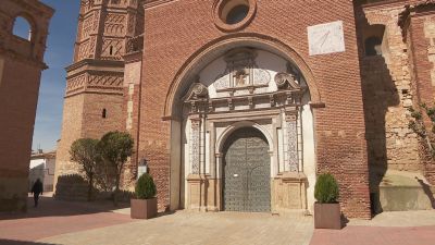 11 iglesias en Aragón están cerradas al culto por los daños estructurales que presentan./ Aragón TV