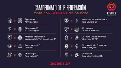 Así será la primera jornada de la competición.