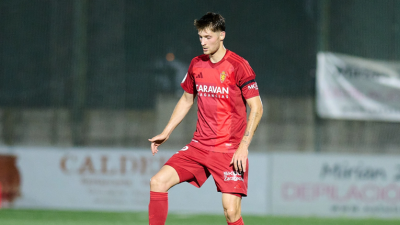 Kosa durante un encuentro con el Real Zaragoza.