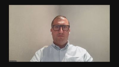 Aniceto Navarro, durante su entrevista con Aragón Deporte