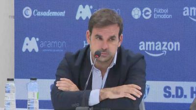 Rueda de prensa de Javier Sanz de Arce