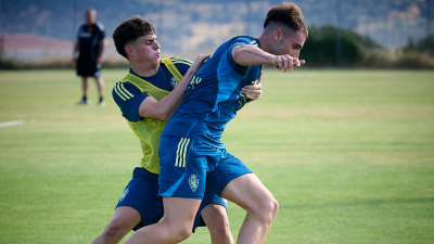 Imagen de un entrenamiento del año pasado